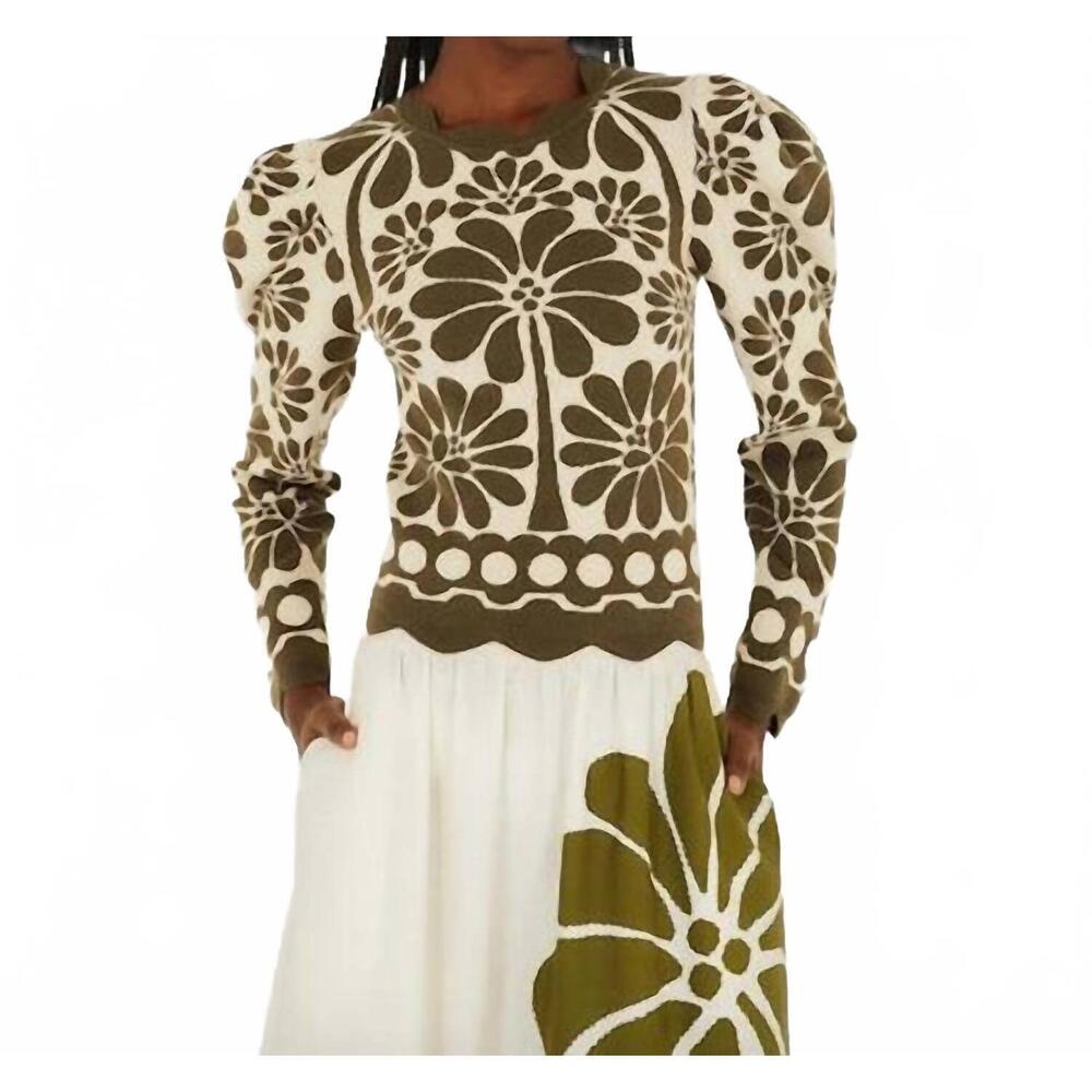 NEW FARM RIO palermo knit top in green - Picture 4 of 4